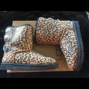 Cheetah print UGGs